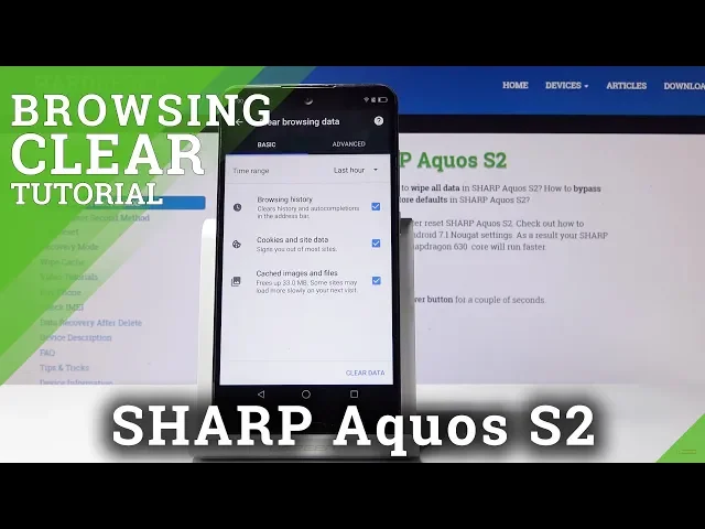 Video thumbnail for How to Clear Browser Data in SHARP Aquos S2 - Delete History & Cookies