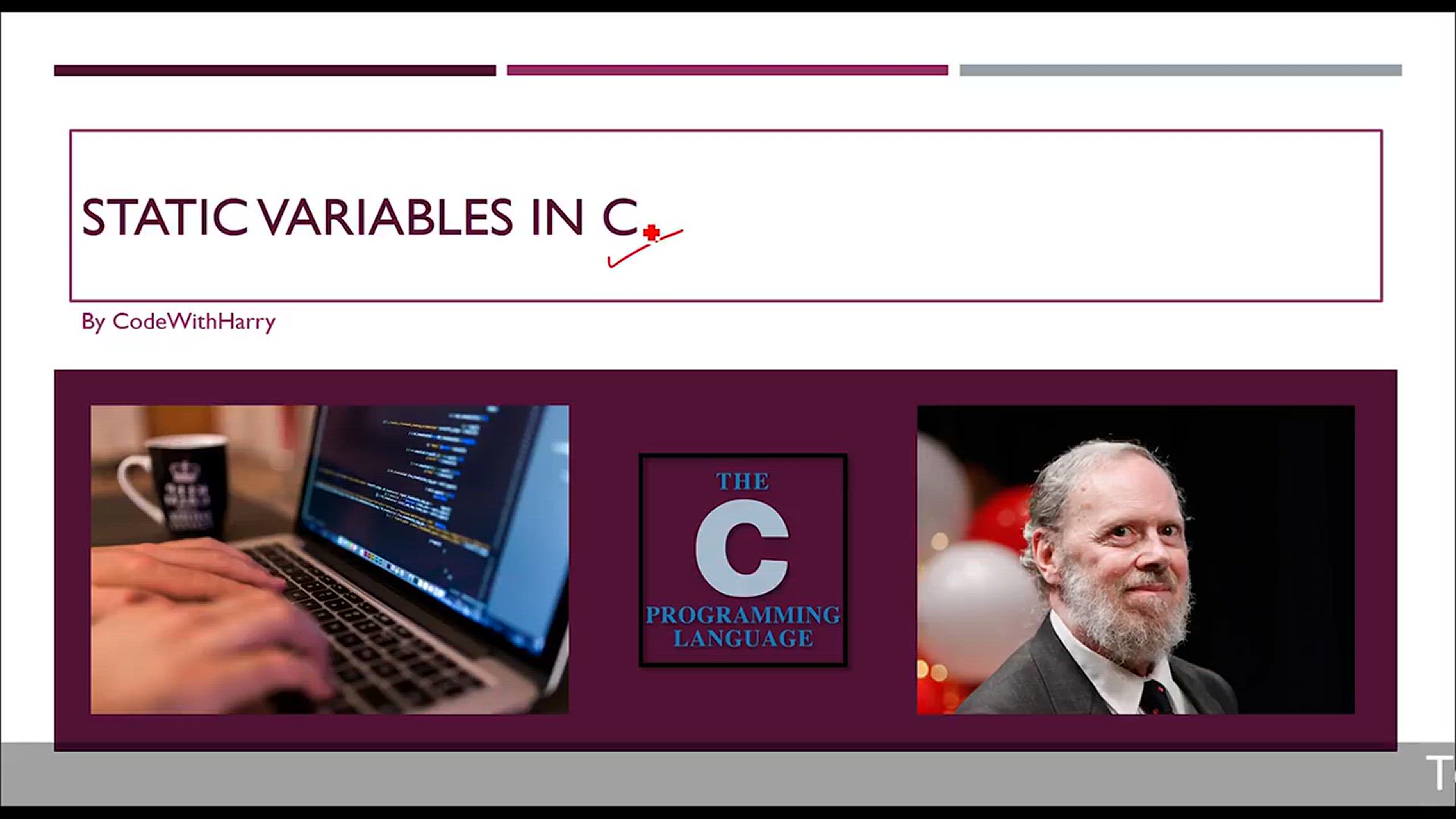 'Video thumbnail for Static Variables In C_ C Tutorial In Hindi #42'