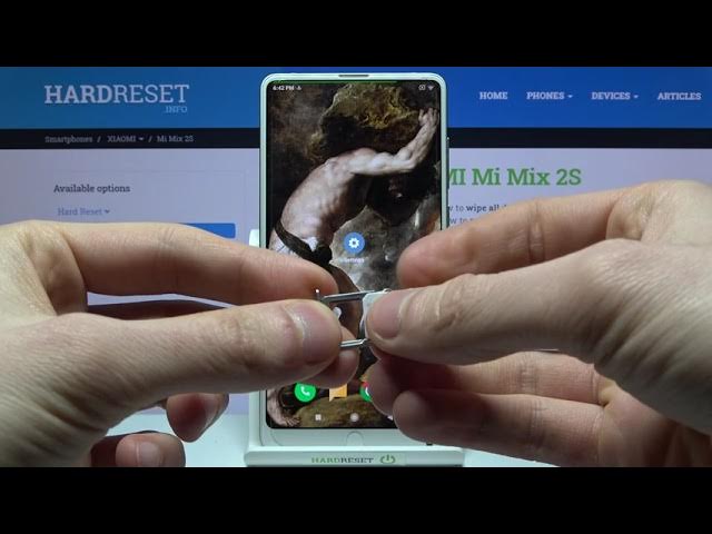 Video thumbnail for How to Insert Nano SIM to XIAOMI Mi Mix 2S – Input SIM Card