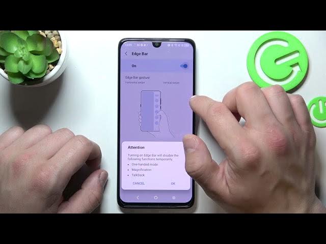 Video thumbnail for How to Turn On / Turn Off the Edge Bar on the TCL 30 - Smart Sidebar