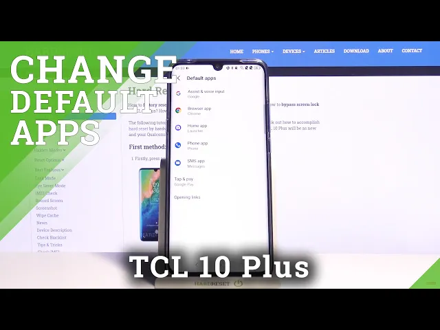 Video thumbnail for How to Enter Apps Settings in TCL 10 Plus – Default Apps Changing