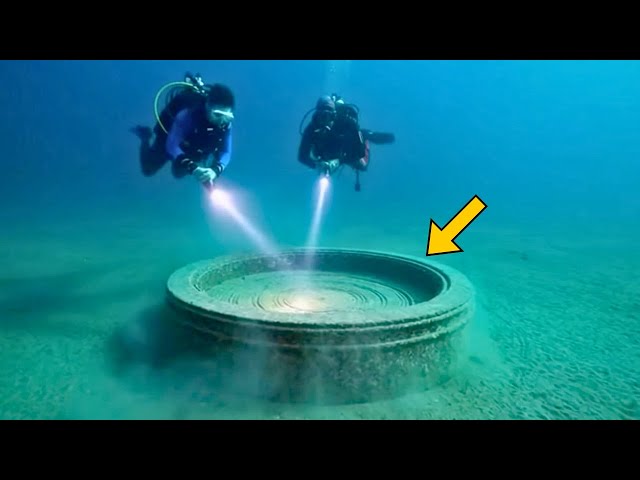 Video thumbnail for Divers Spot Perfect Circle on Lakebed, Then Realize Why It’s There