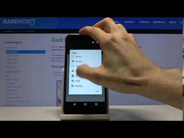 Video thumbnail for How to Enter Do Not Disturb in ZTE Nubia N1 Lite – Silent Mode
