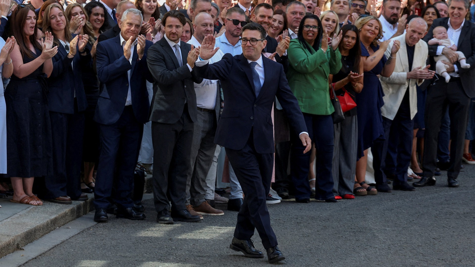 Video thumbnail for ‘We need to be better’: Andy Burnham takes over as British Prime Minister