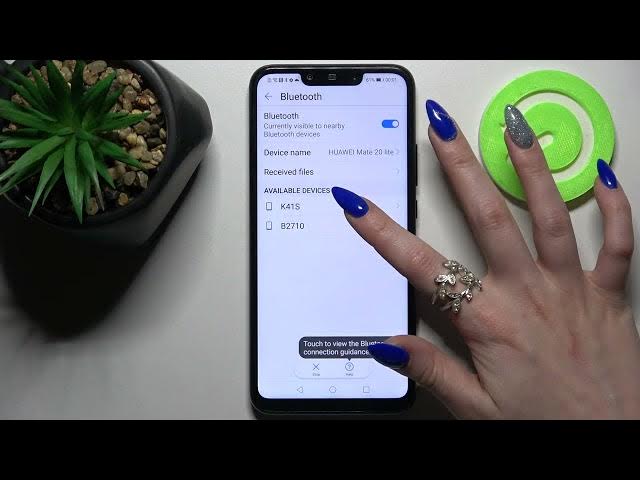 Video thumbnail for How to Connect Bluetooth Device to Huawei Mate 20 Lite | Bluetooth Connection Settings