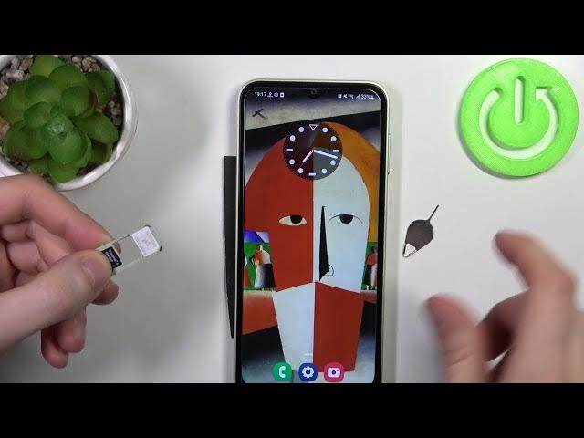 Video thumbnail for How to Insert Nano SIM and Micro SD Card into SAMSUNG Galaxy M04