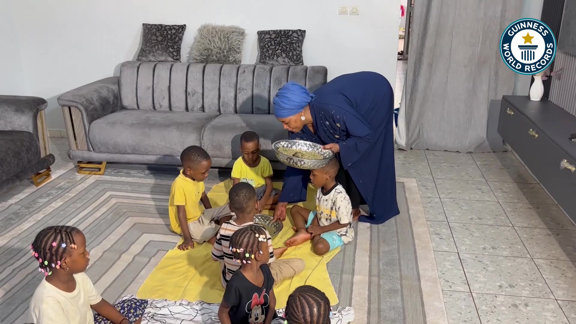 Video thumbnail for World's only nonuplets celebrate their fifth birthday