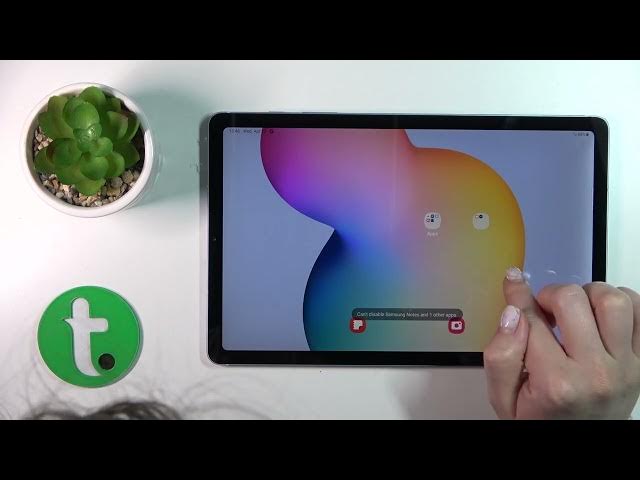Video thumbnail for How to Create Folders in SAMSUNG Tab S6 Lite 2022 - Home Screen Folders