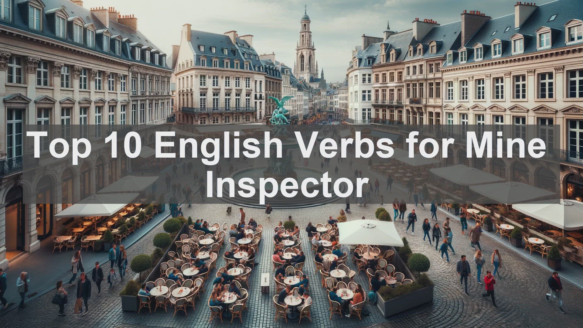 'Video thumbnail for Top 10 English Verbs for Mine Inspector'