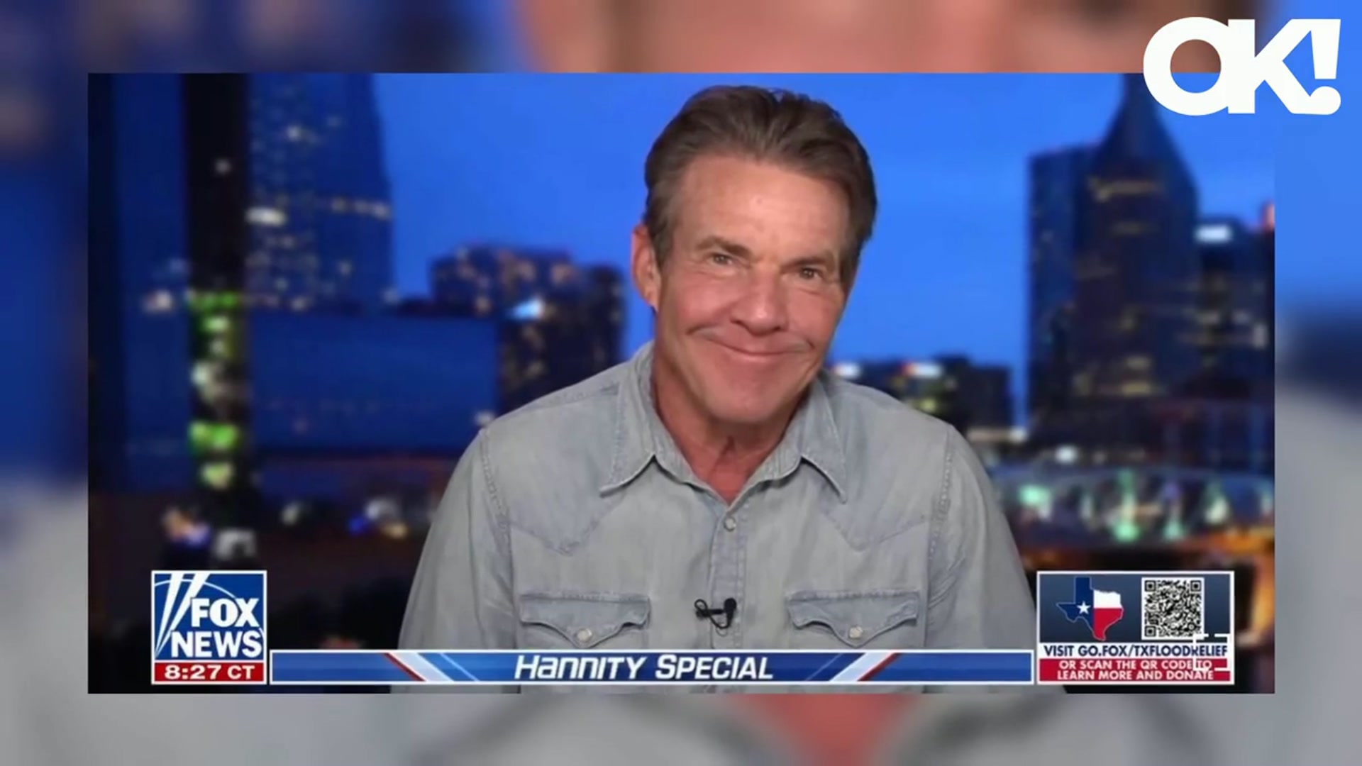 'Video thumbnail for Dennis Quaid Desperately Waited for Camp Counselor Daughter, 17, to Call Him During Texas Floods'