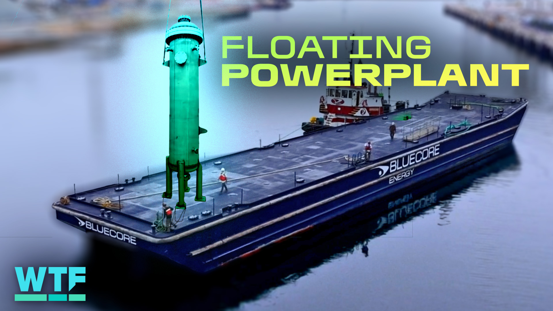 Video thumbnail for They’re Building Floating Nuclear Power Plants