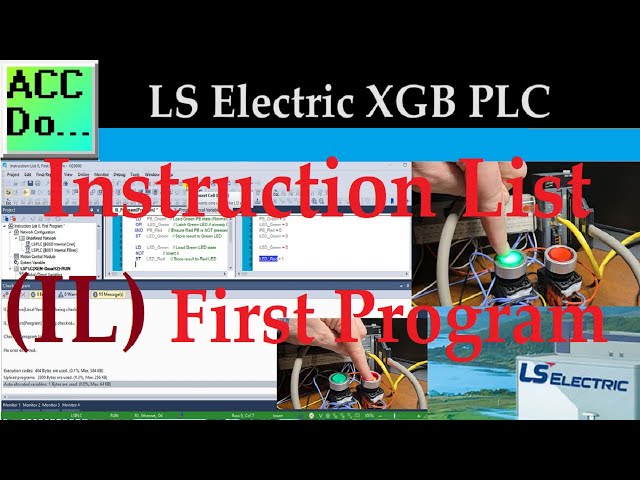 'Video thumbnail for XGB PLC Instruction List (IL) - First Program using AI!'