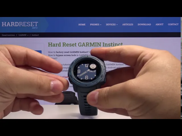Video thumbnail for How to Change Watch Face in GARMIN Instinct – Refresh Screen Look