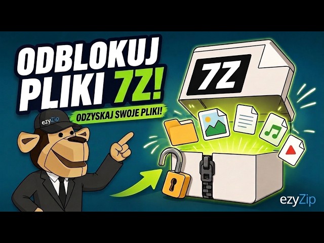 Video thumbnail for 📦 Jak Złamać Hasło Pliku 7Z Online za Darmo | Odzyskaj Zaszyfrowane Pliki 7Z