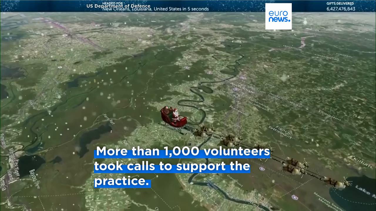 Video thumbnail for Ho ho ho: Track Santa’s trip around the world with NORAD