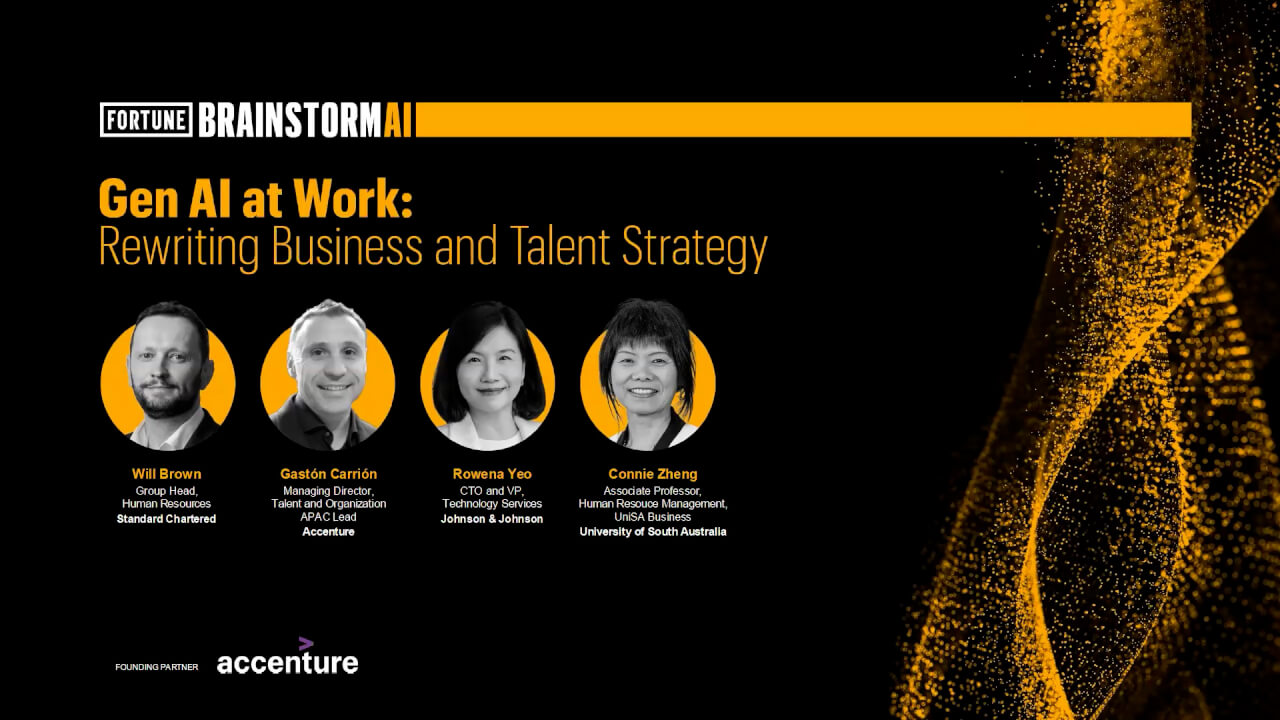 Video thumbnail for Gen AI at Work: Rewriting Business and Talent Strategy