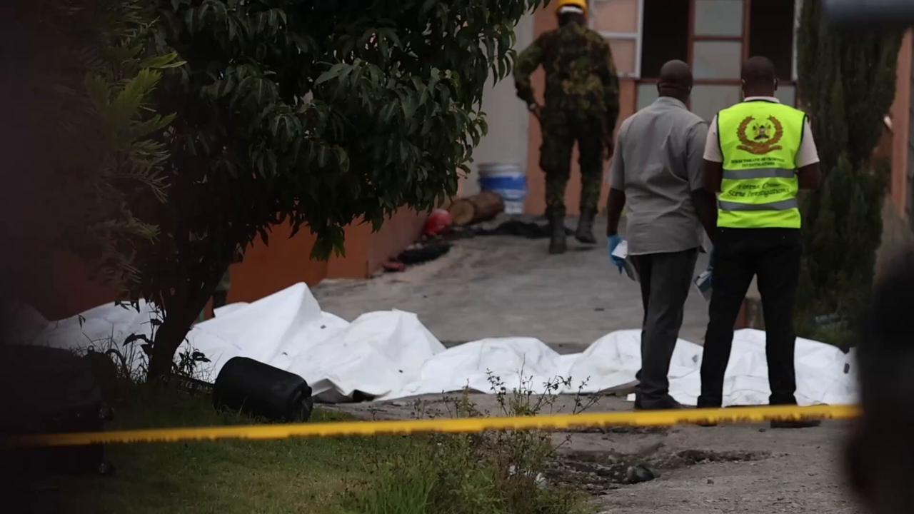 Video thumbnail for Kenya: Dormitory fire in Kenya leaves 16 schoolgirls dead, 79 injured (2).