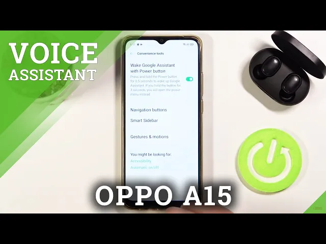Video thumbnail for How to Link/Unlink Google Assistant with OPPO A15 Power Key– Wake Google Assistant
