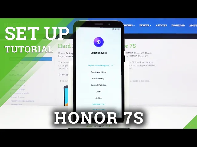 Video thumbnail for How to Set Up HONOR 7S – Activation Proces