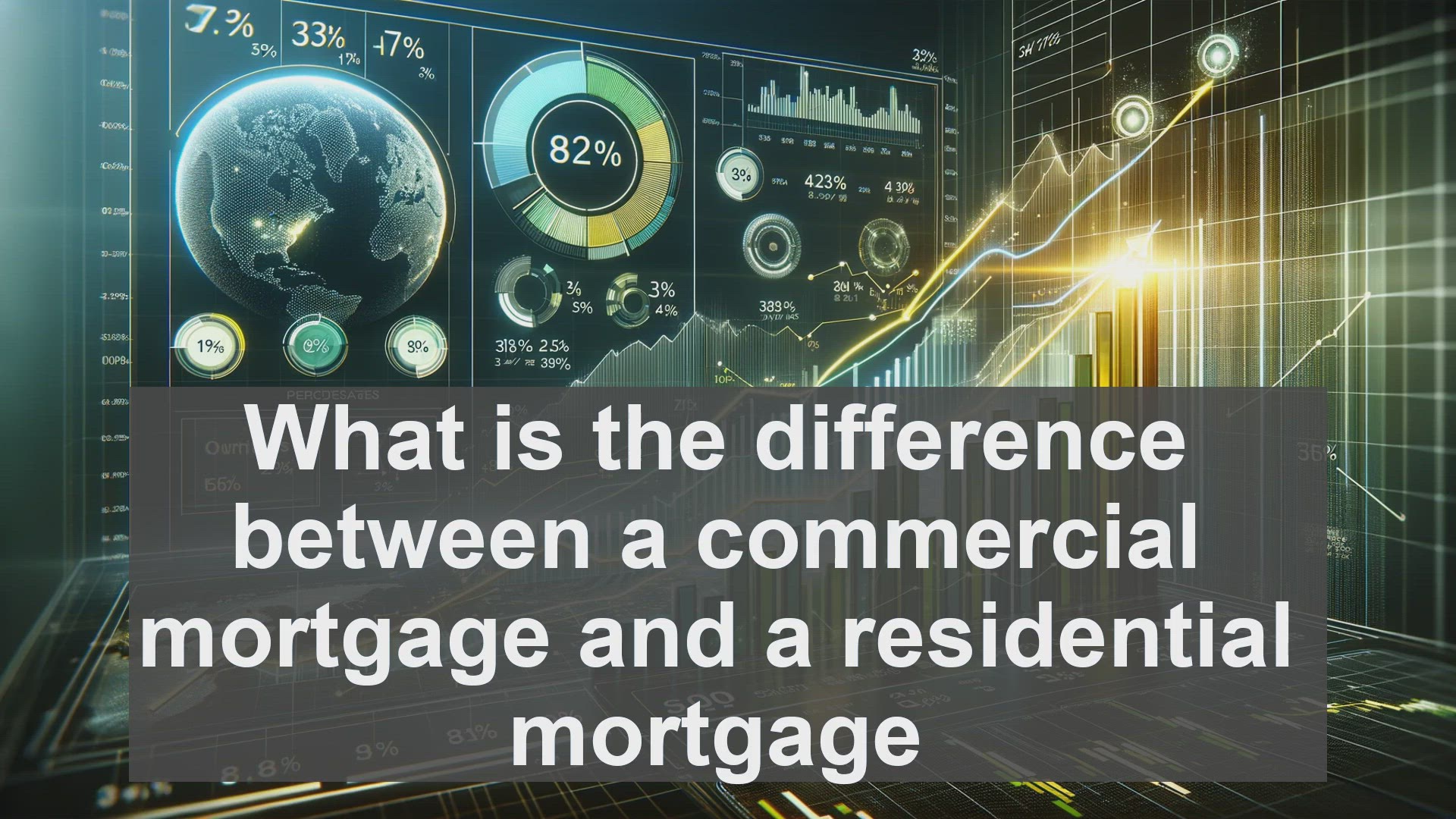 'Video thumbnail for What is the difference between a commercial mortgage and a residential mortgage?'