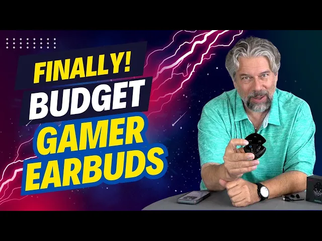 Video thumbnail for Get a Winning Edge with the EKSA GT1 Cobra Gaming Earbuds -- DEMO & REVIEW