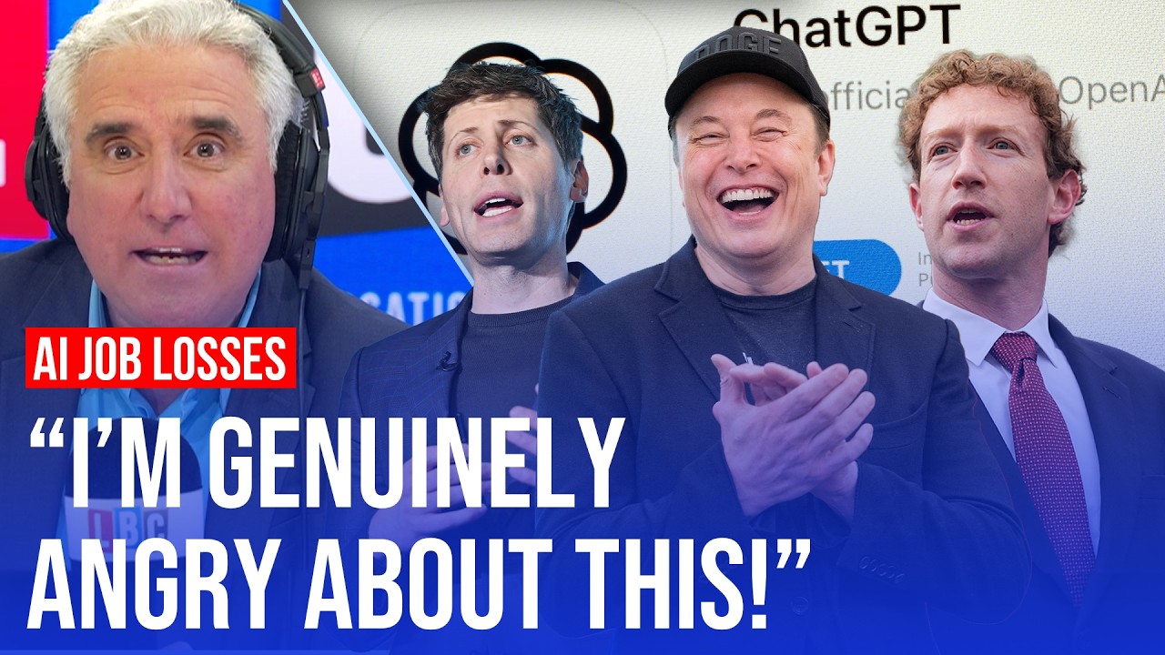 Video thumbnail for Is an AI takeover 'inevitable'? | LBC callers react