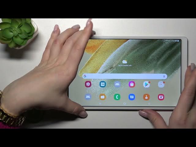 Video thumbnail for How to Apply New Lock Screen Background in Samsung Galaxy Tab A7 Lite - Choose Lock Screen Wallpaper