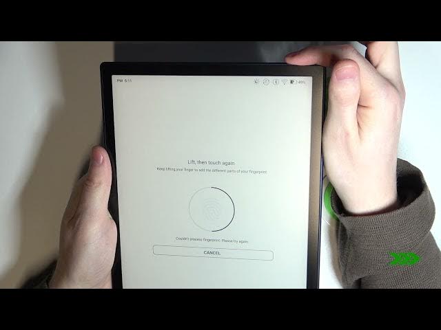 Video thumbnail for Onyx Boox Note 5 How To Setup Fingerprint Scanner