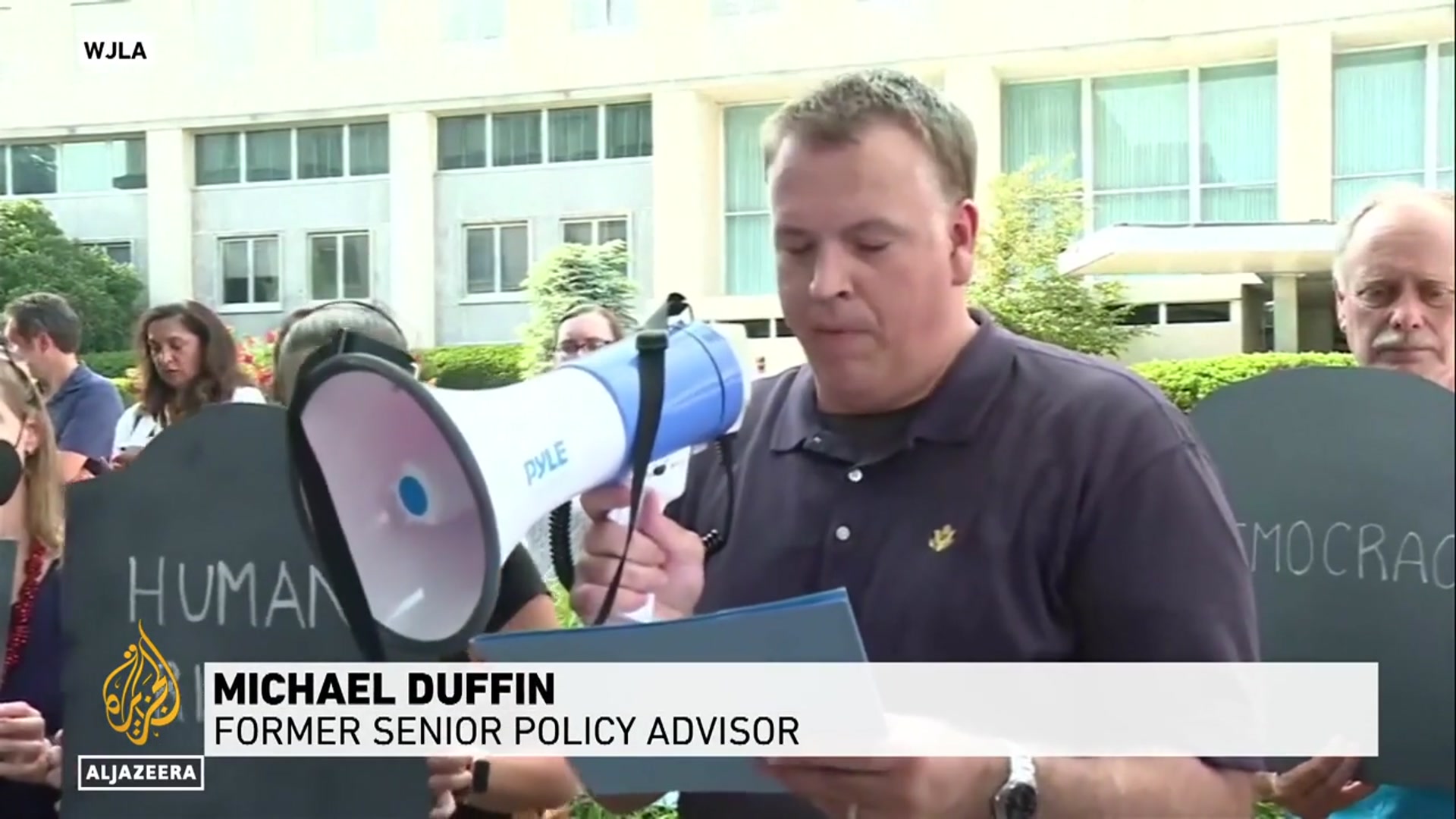 'Video thumbnail for US state department fires staff: Massive reorganization of America's diplomatic corps'