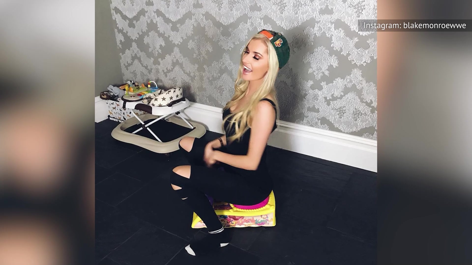 'Video thumbnail for Mariah May's Glamorous Evolution Into WWE Star Blake Monroe'