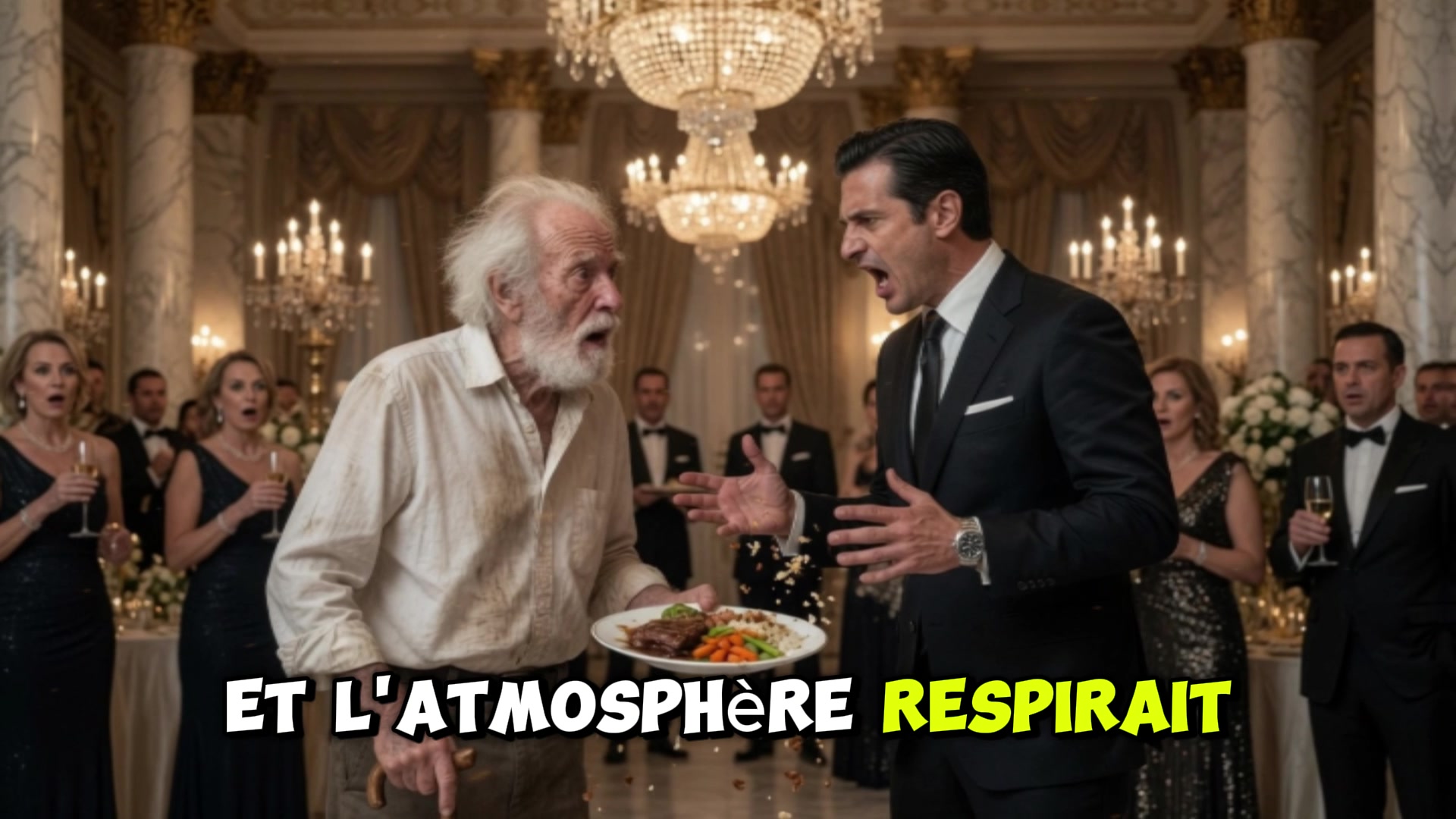 Video thumbnail for « Ce n'est pas un refuge ! Sortez d'ici ! »... Quelques Minutes Plus Tard, Tout le Monde Découvrit Qui Était Vraiment le Vieil Homme