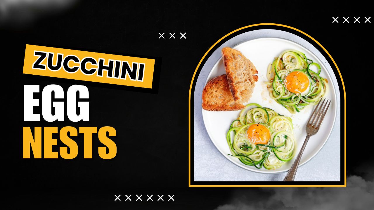 'Video thumbnail for Zucchini Egg Nests - Low Carb Breakfast Recipe'
