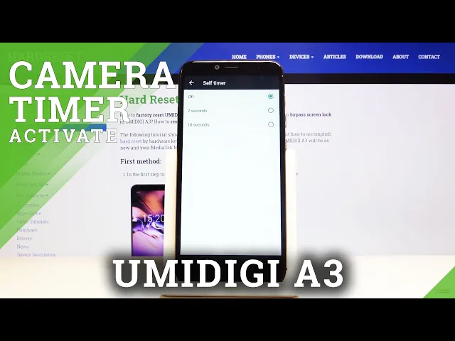 Video thumbnail for How to Set Up Camera Timer on UMIDIGI A3 – Camera Customization