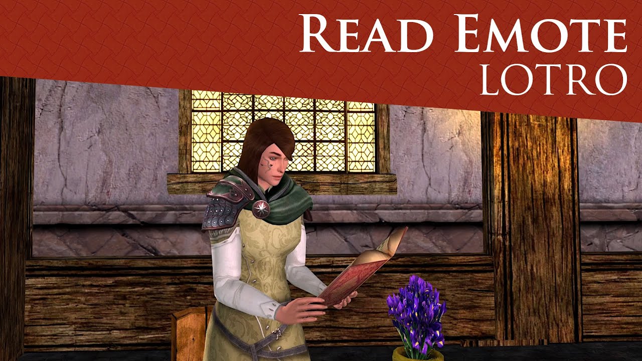 Video thumbnail for LOTRO Read Emote - /read - Legendary Item Rewards Track...Reward