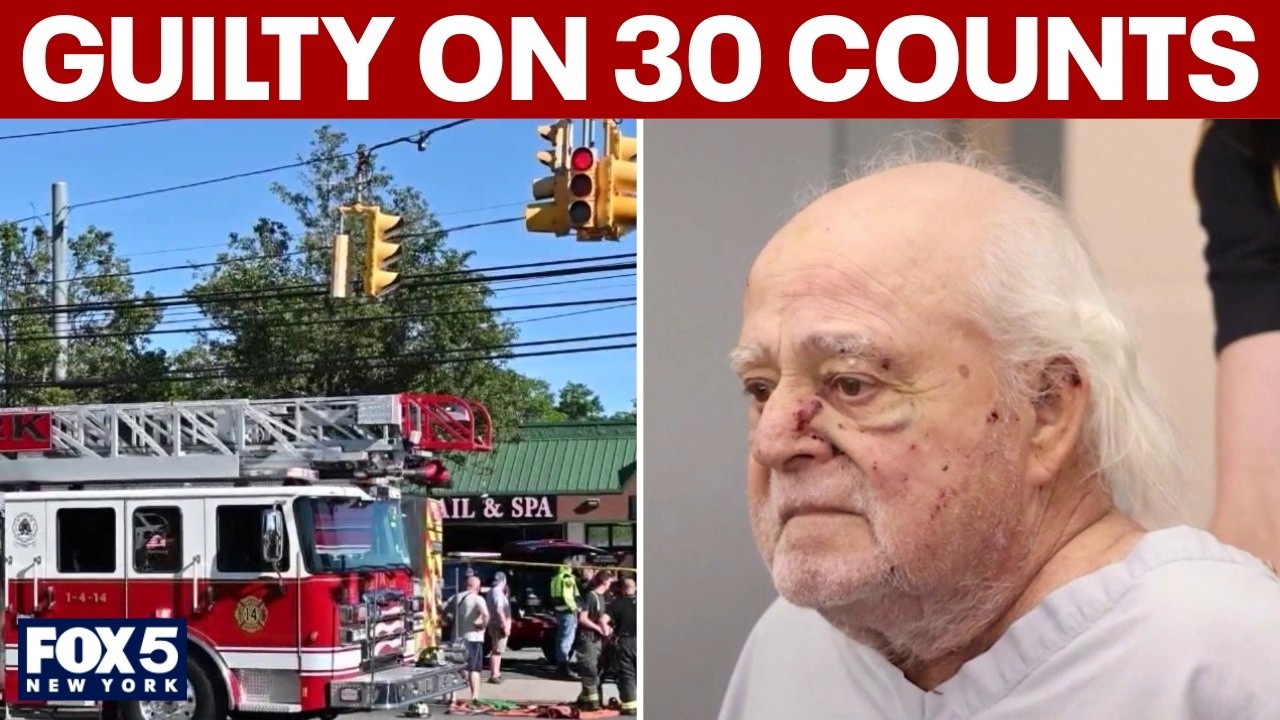 Video thumbnail for Schwally found guilty in fatal Long Island nail salon crash