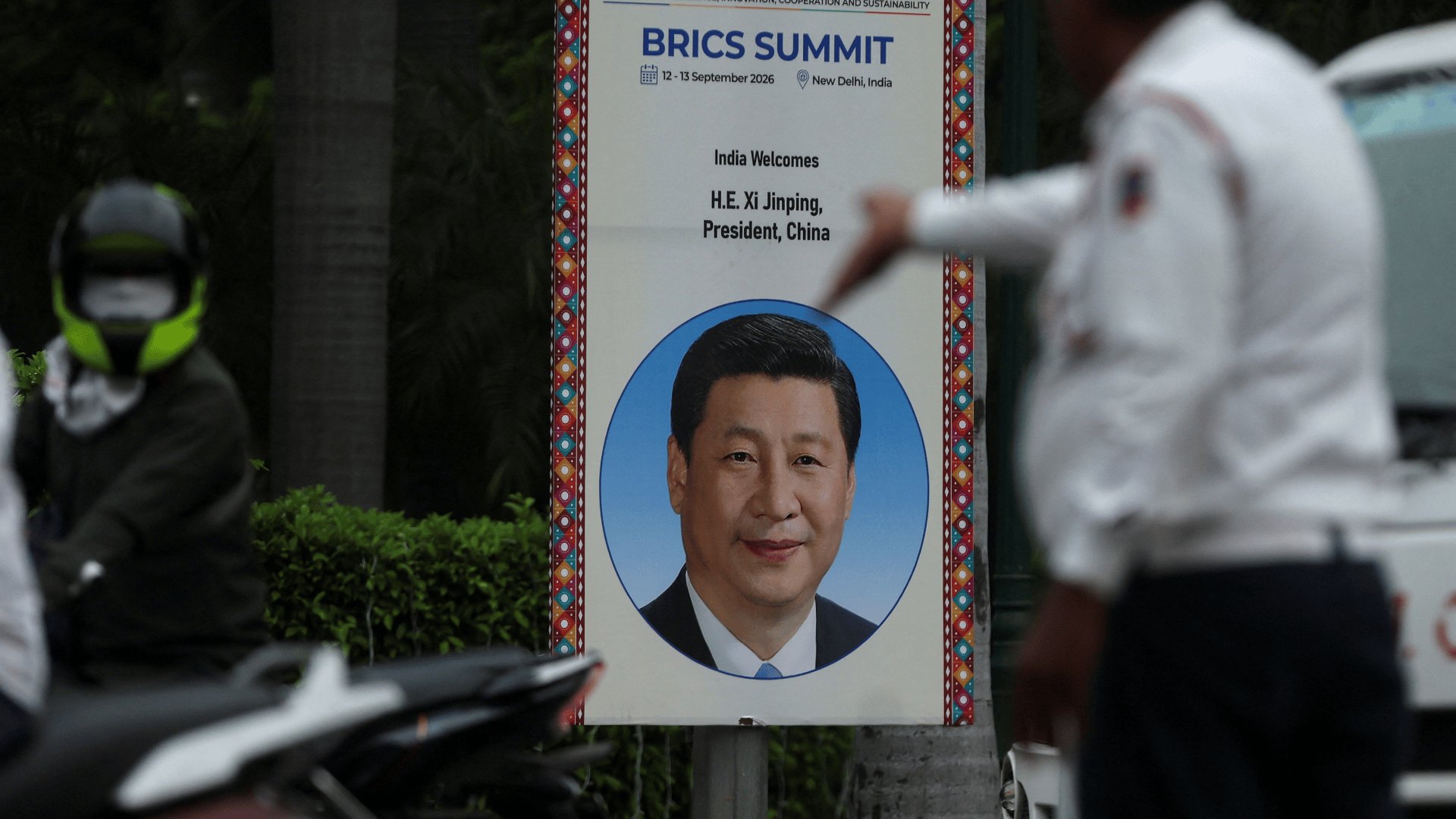 Video thumbnail for Xi visits India for the first time in seven years as ties slowly thaw
