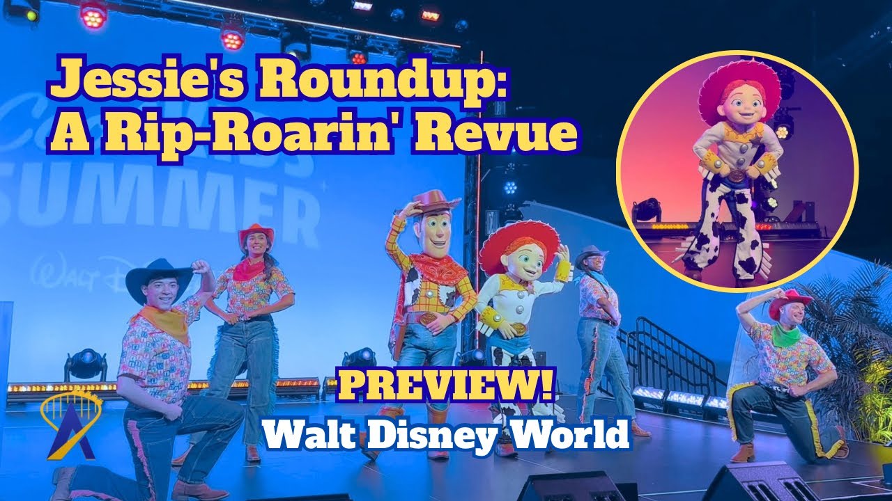 Video thumbnail for FIRST LOOK: Jessie’s Roundup Preview at Magic Kingdom!