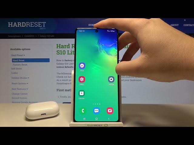 Video thumbnail for How to Turn On Always on Display Feature in Samsung Galaxy S10 Lite - Screen Lock Gadgets