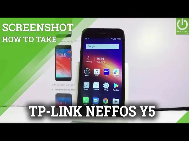 Video thumbnail for How to Take Screenshot in TP-LINK Neffos Y5 - Save Screen Method
