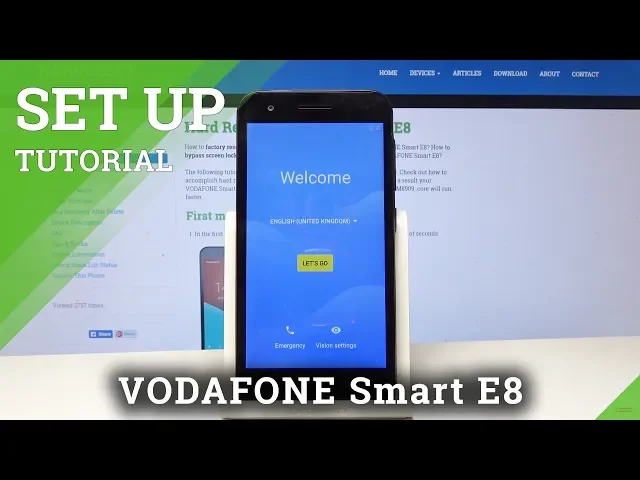 Video thumbnail for How to Set Up VODAFONE Smart E8 - Activation & Configuration