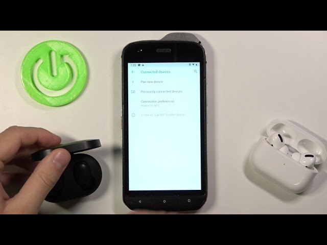 Video thumbnail for How to Connect Xiaomi AirDots 2 with CAT S61 – Pairing Wireless Headphones