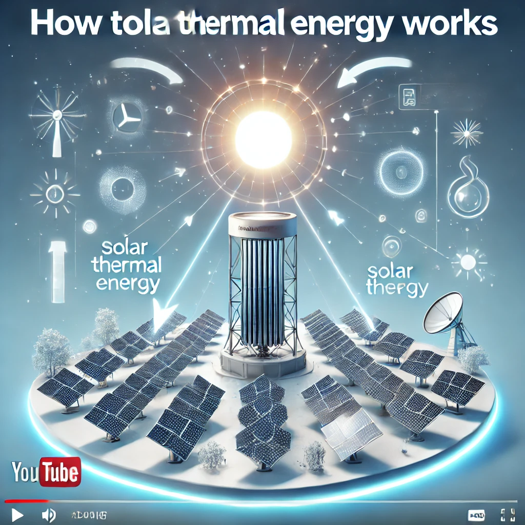 'Video thumbnail for How Solar Thermal Energy Works'