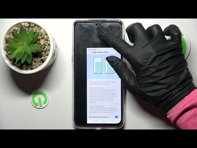 Video thumbnail for How to Enter One-Handed Mode on ULEFONE Note 13P