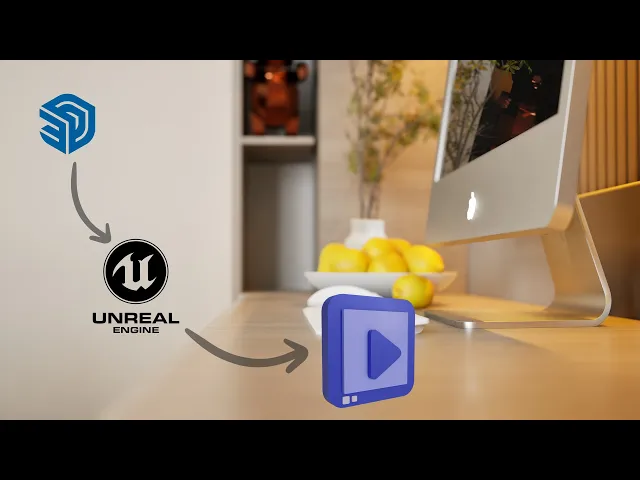 Video thumbnail for ⬛Unreal Engine para Arquitectura⬛ tutorial crea un RECORRIDO VIRTUAL en 5 pasos