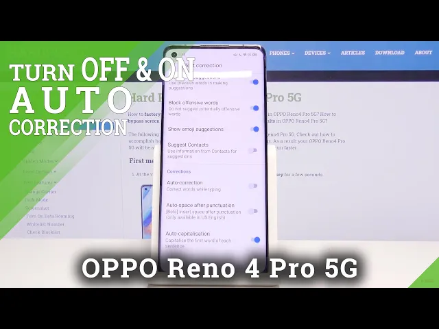 Video thumbnail for How to Enable Autocorrection Function in OPPO Reno4 Pro 5G – Turn On Auto Correction