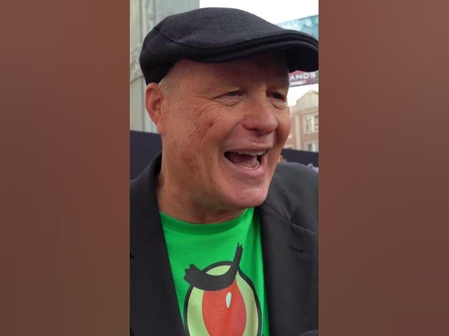 Video thumbnail for #BillFagerbakke #patrick at the premiere of #Spongebobmovie #SearchforSquarepants at #AFIFest