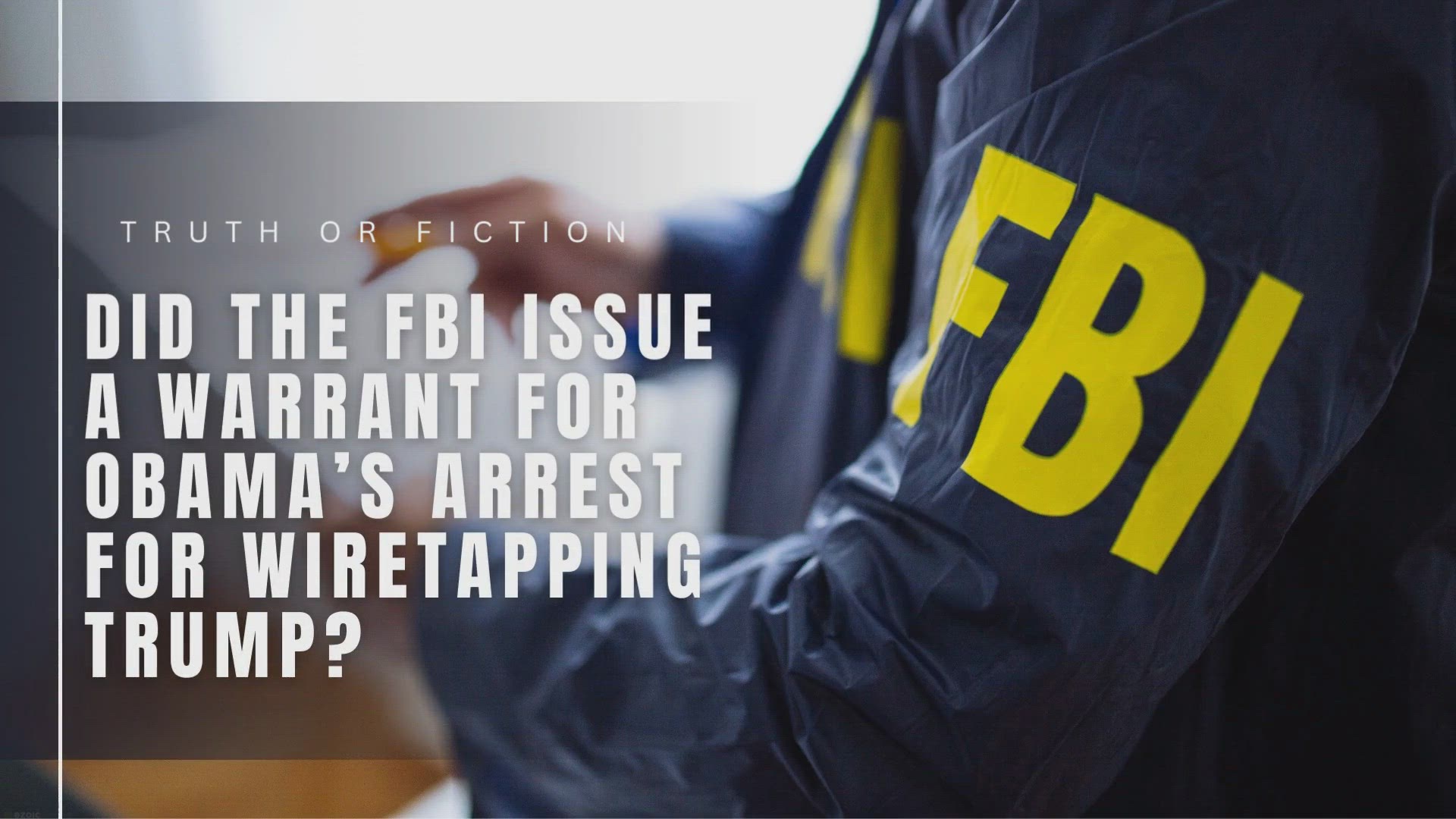 'Video thumbnail for Did the FBI Issue a Warrant for Obama’s Arrest for Wiretapping Trump?'