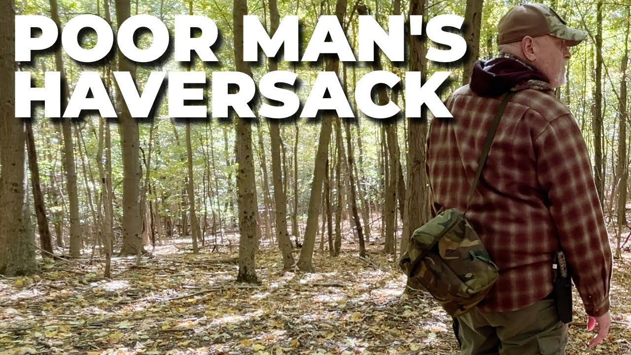 Video thumbnail for BUDGET HAVERSACK for Bushcraft & Survival Training | Military Surplus