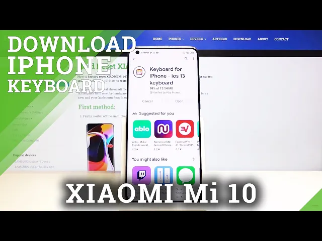 Video thumbnail for How to Install iPhone-like Keyboard in XIAOMI Mi 10 – Change Keyboard Look
