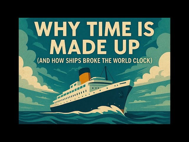 Video thumbnail for Why Time Is Made Up (and How Ships Broke the World Clock)
